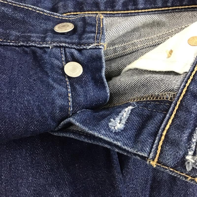 リーバイストラウスアンドコー Levi Strauss & co. パンツ デニム、ジーンズ デニムパンツ ストレートパンツ ワイドパンツ カジュアルパンツ 522 36 無地 インディゴ / インディゴ /  メンズ USED 古着 中古 10106356