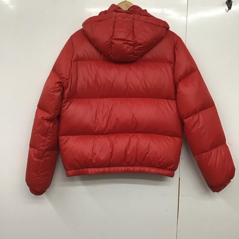 トミーヒルフィガー TOMMY HILFIGER ジャケット、上着 ジャンパー、ブルゾン ジップアップジャケット アウター ダウンジャケット S 無地 赤 / レッド /  メンズ USED 古着 中古 10144276
