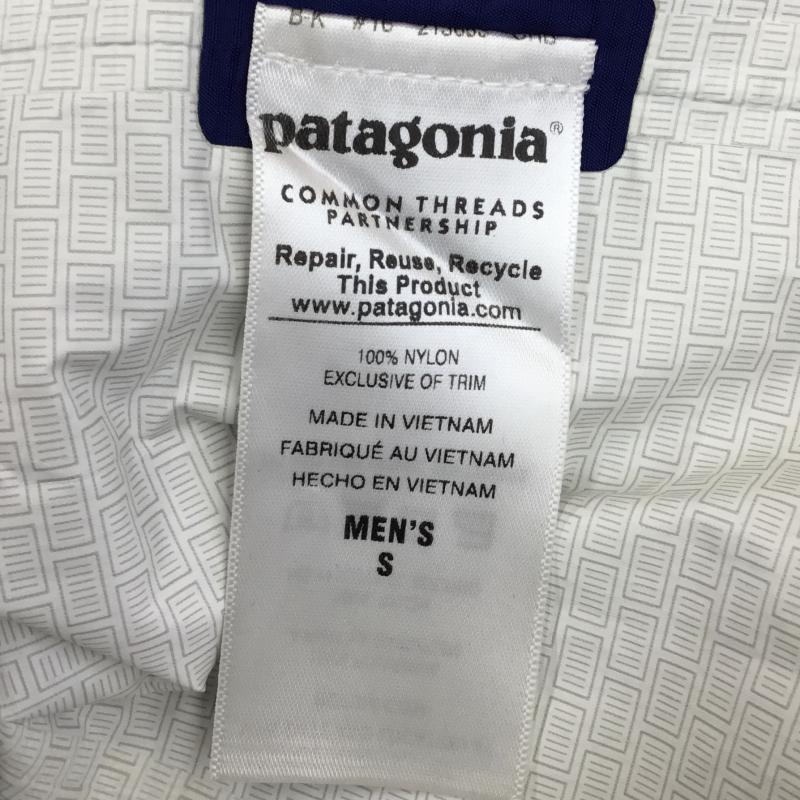 パタゴニア patagonia ジャケット、上着 ジャケット、ブレザー 83960FA15 S ロゴ、文字 青 / ブルー /  メンズ USED 古着 中古 10135123