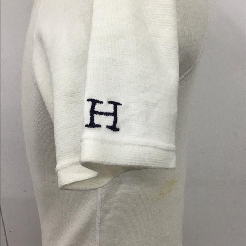 ハリウッドランチマーケット H.R MARKET Tシャツ 半袖 半袖カットソー 無地Tシャツ Vネックカットソー 3 無地 白 / ホワイト /  メンズ USED 古着 中古 10126434