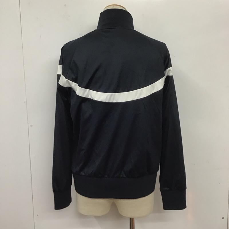 ナイキ NIKE ジャケット、上着 ジャンパー、ブルゾン 397972-473 トラックジャケット S ロゴ、文字 紺 / ネイビー / X 白 / ホワイト /  メンズ USED 古着 中古 10107654