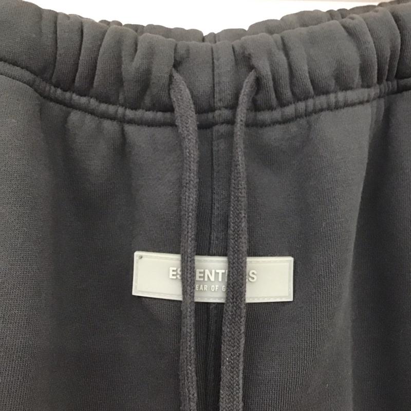 エッセンシャルズ ESSENTIALS パンツ ワークパンツ、ペインターパンツ スウェットパンツ ジャージ カジュアルパンツ ワイドパンツ M 無地 黒 / ブラック /  メンズ USED 古着 中古 10107325