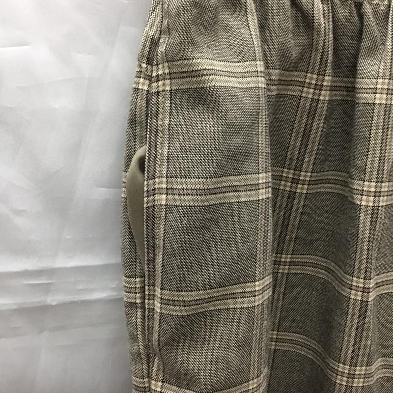 ビームス ハート BEAMS HEART パンツ スラックス スラックス ワイドパンツ カジュアルパンツ ストレートパンツ チェックパンツ M チェック マルチカラー / マルチカラー /  メンズ USED 古着 中古 10112480