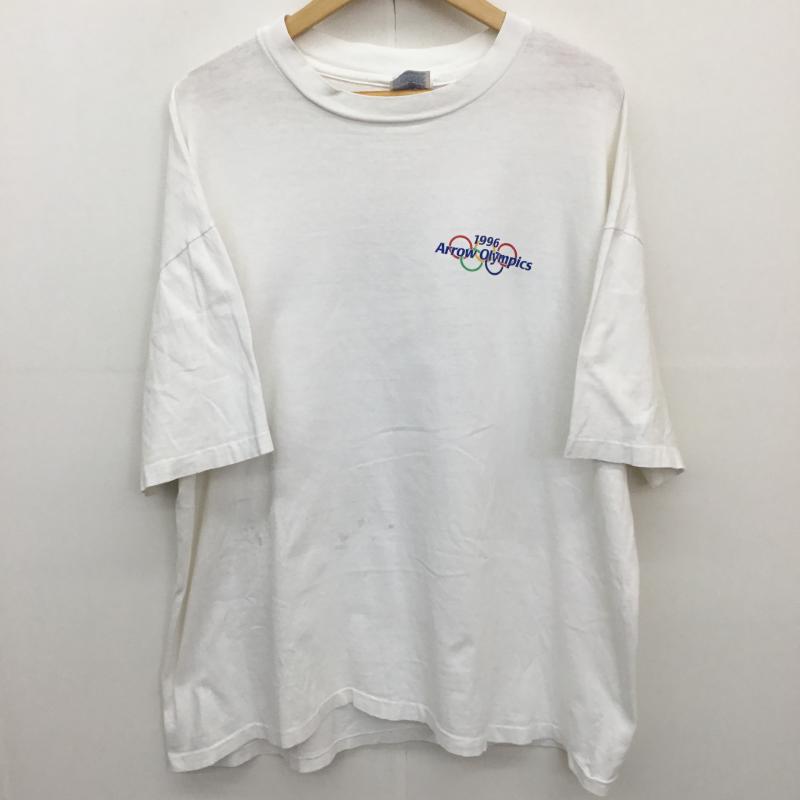 古着 USED Tシャツ 半袖 RN15763 CA21356 1996 オリンピック Tシャツ XXL ロゴ、文字 白 / ホワイト /  メンズ USED 古着 中古 10129793