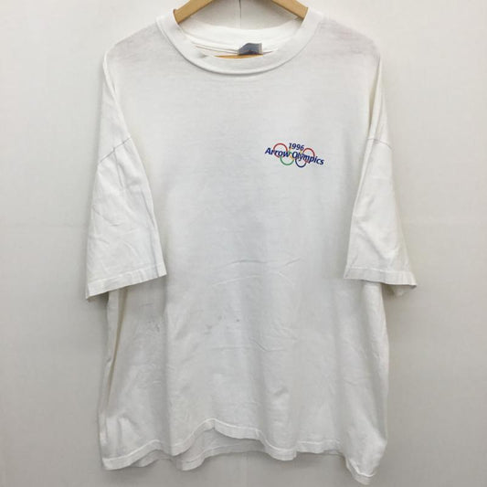 古着 USED Tシャツ 半袖 RN15763 CA21356 1996 オリンピック Tシャツ XXL ロゴ、文字 白 / ホワイト /  メンズ USED 古着 中古 10129793
