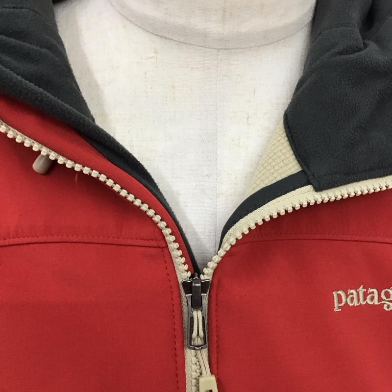 パタゴニア patagonia ジャケット、上着 ジャケット、ブレザー ジップアップジャケット ジャンパー ジャケット パーカージャケット アウター M ロゴ、文字 赤 / レッド /  メンズ USED 古着 中古 10124159