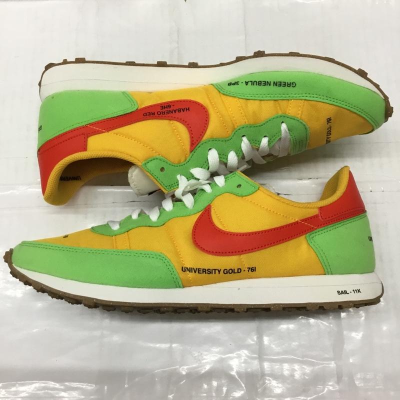 ナイキ NIKE スニーカー スニーカー CZ9072-763 CHALLENGER OG 27.5cm 箱有 27.5cm ロゴ、文字 黄 / イエロー / X 薄緑 / ライトグリーン / X 白 / ホワイト / X 赤 / レッド /  メンズ USED 古着 中古 10111975