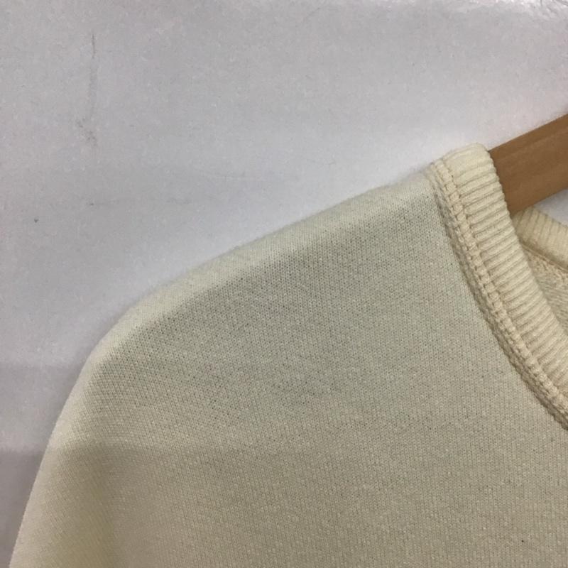 フラットヘッド The Flat Head トレーナー 長袖 L 無地 白 / ホワイト /  メンズ USED 古着 中古 10145759