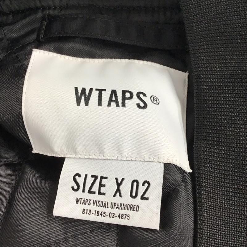 ダブルタップス W)TAPS ジャケット、上着 ジャンパー、ブルゾン 221tqdt-jkm01 ナイロンジャケット 22ss TEAM JACKET TEXTILE 2 総柄 黒 / ブラック /  メンズ USED 古着 中古 10121881