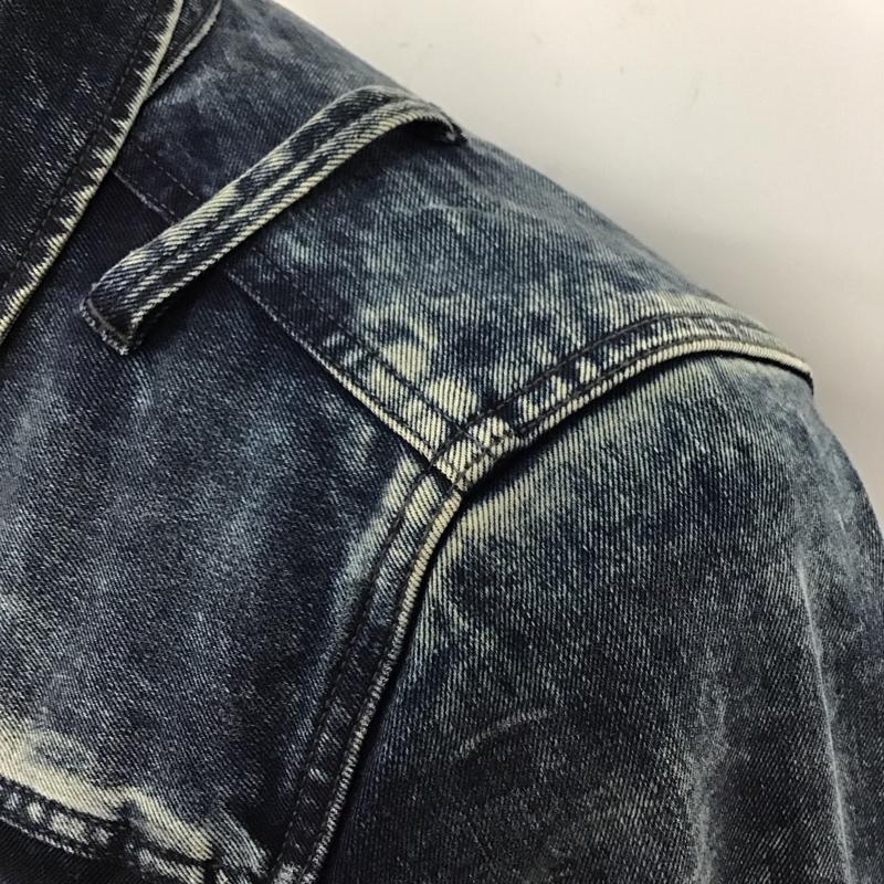 ジースターロゥ G-STAR RAW ジャケット、上着 ジャケット、ブレザー 3301 3D Slim Jacket デニムジャケット S 無地 インディゴ / インディゴ /  メンズ USED 古着 中古 10121336
