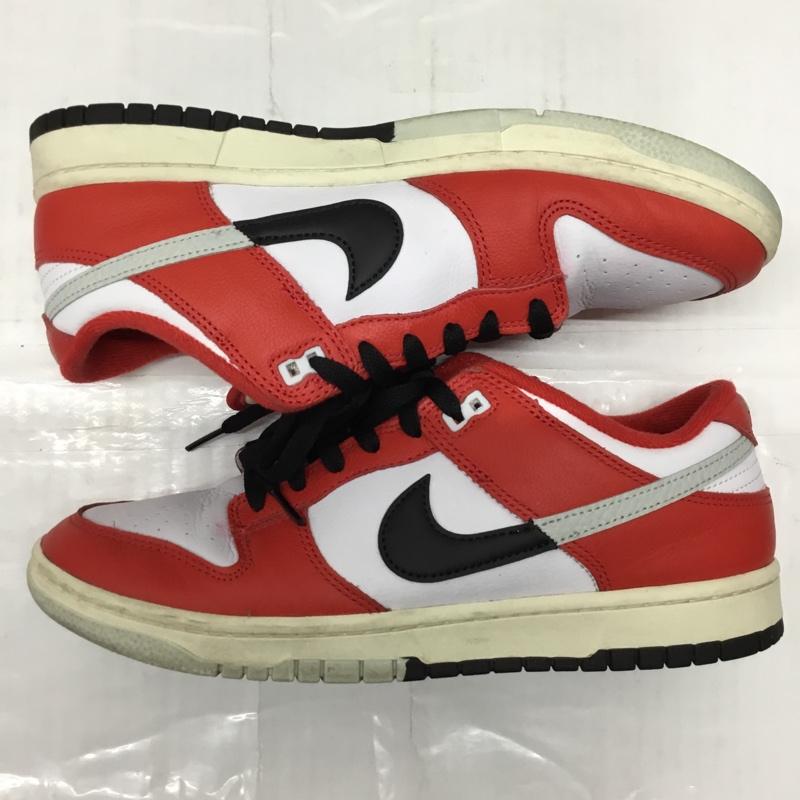 ナイキ NIKE スニーカー スニーカー DZ2536-600 DUNK LOW RETRO PREMIUM 27.5cm 27.5cm ロゴ、文字 白 / ホワイト / X 黒 / ブラック / X 赤 / レッド /  メンズ USED 古着 中古 10106856