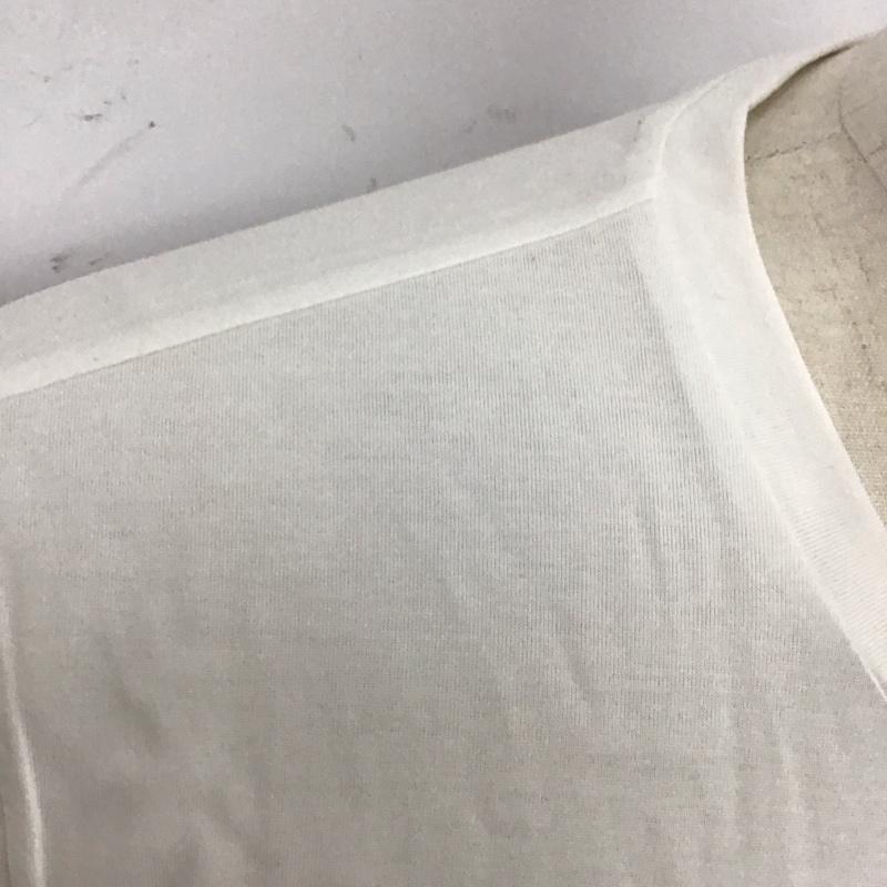 ブラックレーベルクレストブリッジ BLACK LABEL CRESTBRIDGE Tシャツ 半袖 半袖カットソー 無地Tシャツ クルーネックカットソー LL 無地 白 / ホワイト /  メンズ USED 古着 中古 10120357