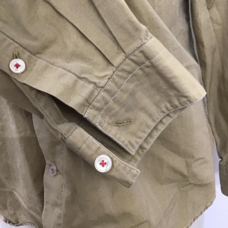 ポールスミス Paul Smith シャツ、ブラウス 長袖 長袖シャツ カラーシャツ カジュアルシャツ M 無地 ベージュ / ベージュ /  メンズ USED 古着 中古 10110439