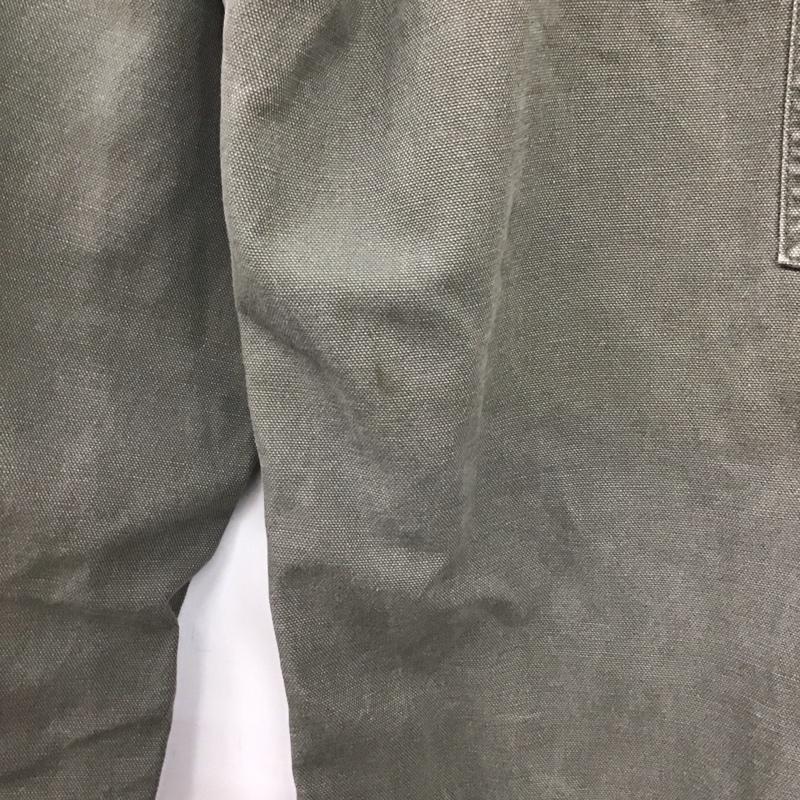 カーハート Carhartt パンツ ワークパンツ、ペインターパンツ ワークパンツ ワイドパンツ カジュアルパンツ カーゴパンツ ロゴ、文字 カーキ / カーキ /  メンズ USED 古着 中古 10149214