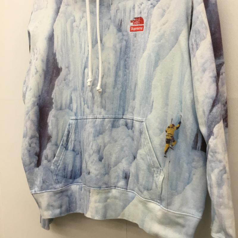 シュプリーム Supreme パーカー 長袖 ２1SS WEEK5 Supreme×The North Face Ice Climb Hooded Sweatshirt Multicolor M  白 / ホワイト / X 青 / ブルー / X 水色 / ライトブルー / X 黄 / イエロー / X 赤 / レッド /  メンズ USED 古着 中古 10123107