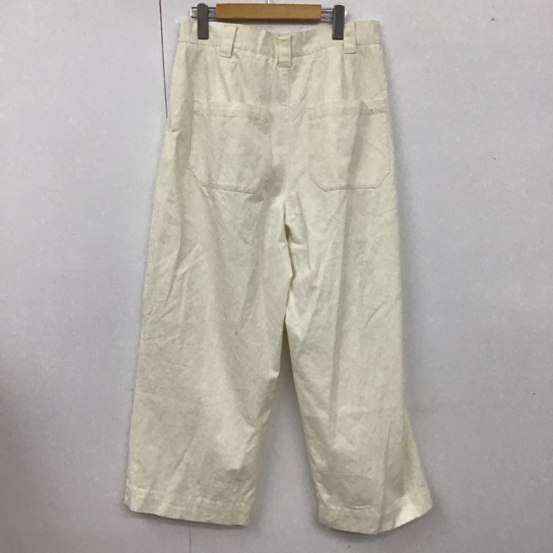 ザラ ZARA パンツ チノパン ワイドパンツ カジュアルパンツ チノパン 42 無地 白 / ホワイト /  メンズ USED 古着 中古 10107116