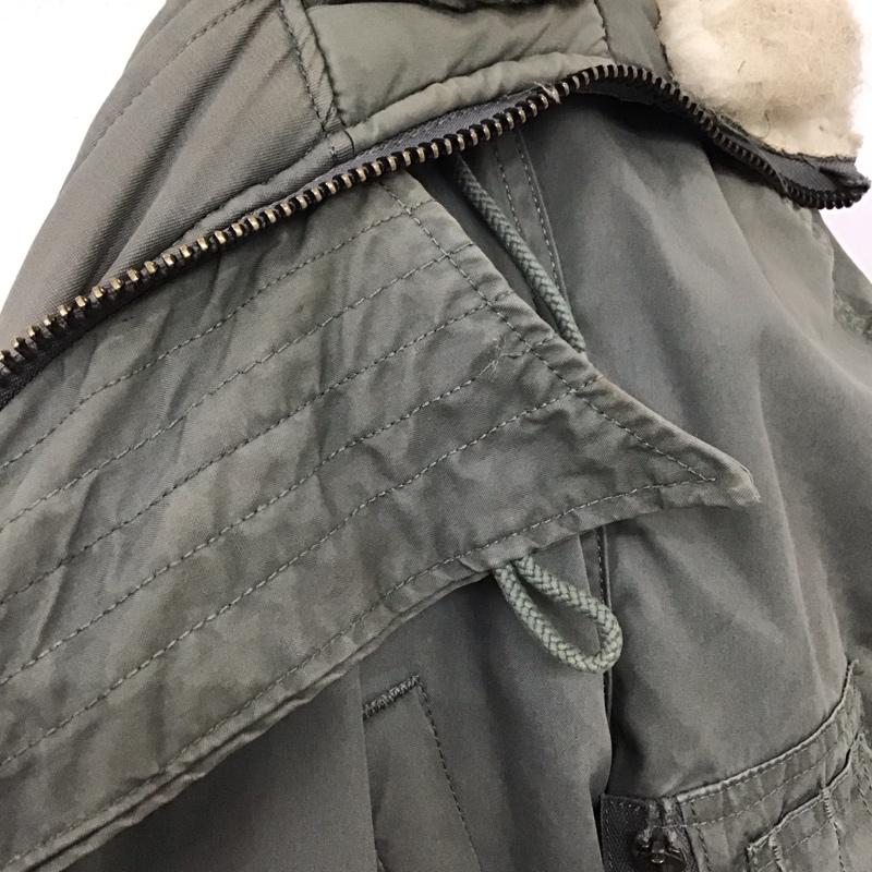 古着 USED ジャケット、上着 ジャンパー、ブルゾン ミリタリー 米軍 80s M 無地 カーキ / カーキ /  メンズ USED 古着 中古 10123334