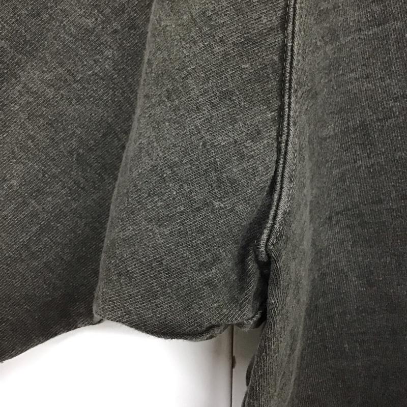 グッドオン Good On カットソー 長袖 長袖カットソー 無地カットソー クルーネック XL 無地 黒 / ブラック /  メンズ USED 古着 中古 10130486