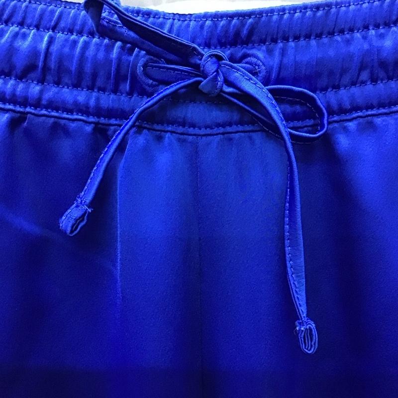 アディダス adidas パンツ ワークパンツ、ペインターパンツ トラックパンツ ワイドパンツ ジャージ 古着 daniellecathari ロゴ、文字 青 / ブルー /  メンズ USED 古着 中古 10113877