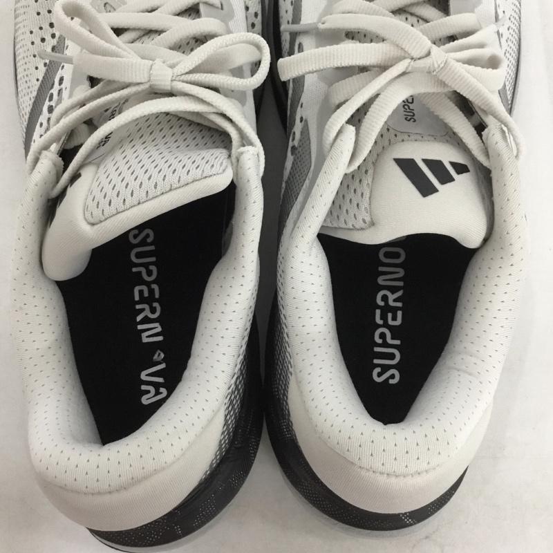 アディダス adidas スニーカー スニーカー ID8782 スーパーノヴァ ライズ ランニング 25.5cm 25.5cm ロゴ、文字 灰 / グレー / X 黒 / ブラック /  メンズ USED 古着 中古 10139976