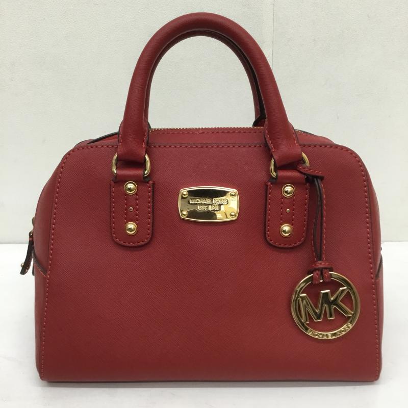 コースマイケルコース KORS MICHAEL KORS ハンドバッグ ハンドバッグ 無地 赤 / レッド /  レディース USED 古着 中古 10110479