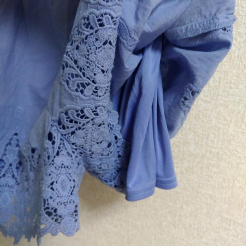 リゼクシー RESEXXY サロペット・オーバーオール サロペット、オーバーオール FREE 無地 X 刺繍 X 花柄 X ペイズリー 青 / ブルー /  レディース USED 古着 中古 10011713