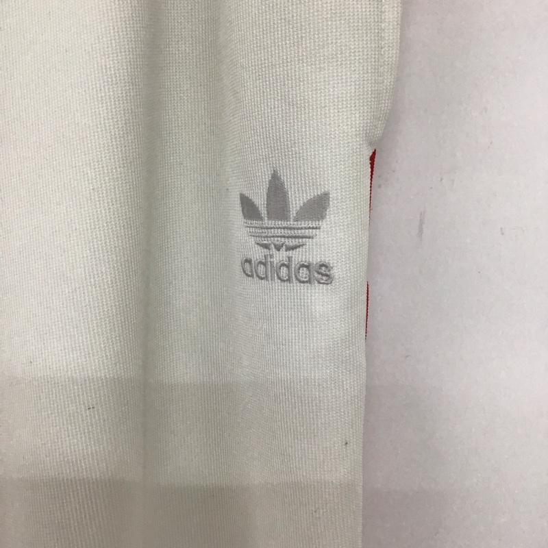 アディダス adidas ボトムス ボトムス ジャージ M 無地 X ロゴ、文字 白 / ホワイト /  メンズ USED 古着 中古 10134457