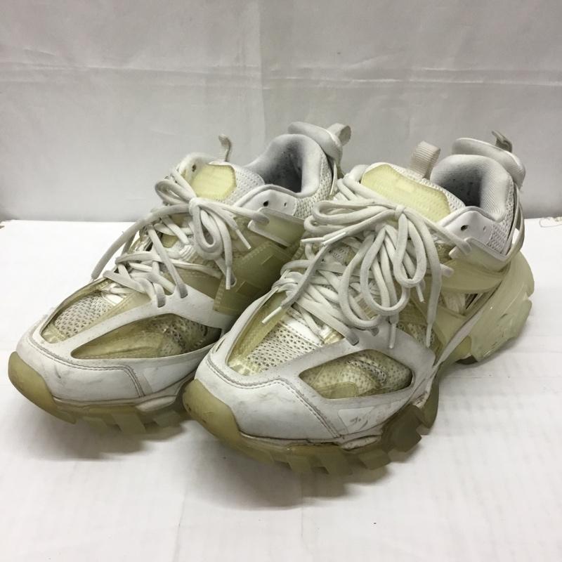 バレンシアガ BALENCIAGA スニーカー スニーカー 647742 トラック クリアソール 27cm 27.0cm ロゴ、文字 白 / ホワイト /  メンズ USED 古着 中古 10110053