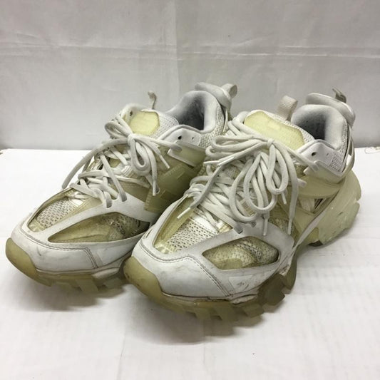 バレンシアガ BALENCIAGA スニーカー スニーカー 647742 トラック クリアソール 27cm 27.0cm ロゴ、文字 白 / ホワイト /  メンズ USED 古着 中古 10110053