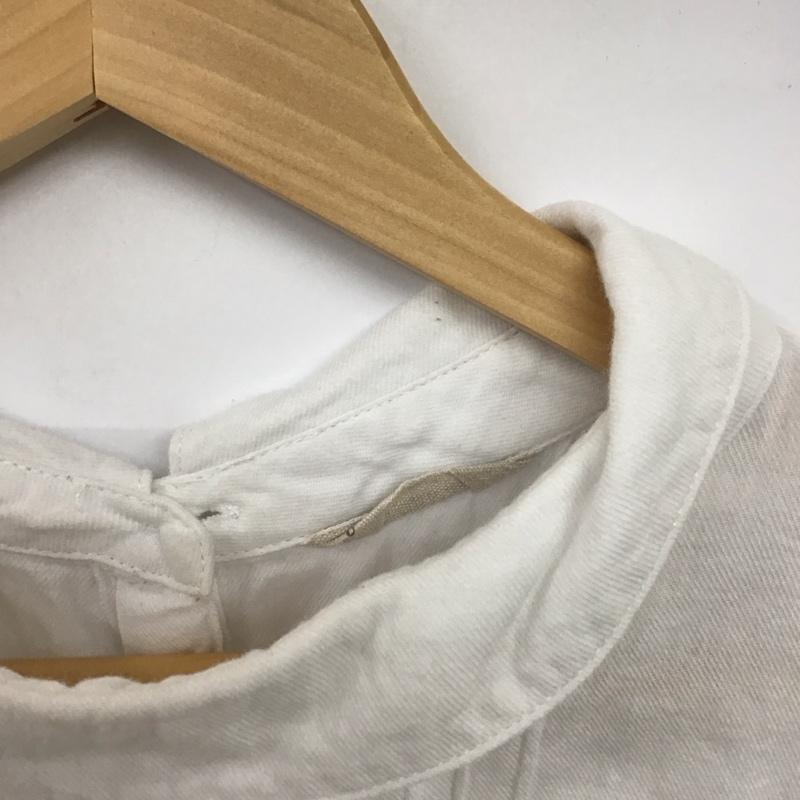 サマンサモスモス Samansa Mos2 シャツ、ブラウス 長袖 長袖シャツ 無地シャツ レースシャツ FREE 無地 白 / ホワイト /  レディース USED 古着 中古 10142690