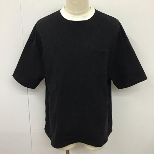 フリークスストア FREAK S STORE Tシャツ 半袖 半袖カットソー 無地Tシャツ クルーネックカットソー L 無地 黒 / ブラック /  メンズ USED 古着 中古 10115147