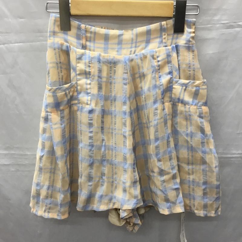 ヘザー Heather パンツ ショートパンツ ショートパンツ ハーフパンツ カジュアルパンツ フレアパンツ S チェック マルチカラー / マルチカラー /  レディース USED 古着 中古 10114273