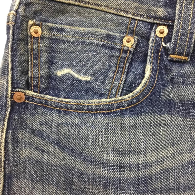 リーバイストラウスアンドコー Levi Strauss & co. パンツ デニム、ジーンズ デニムパンツ ストレートパンツ ワイドパンツ カジュアルパンツ 34 無地 インディゴ / インディゴ /  メンズ USED 古着 中古 10115008