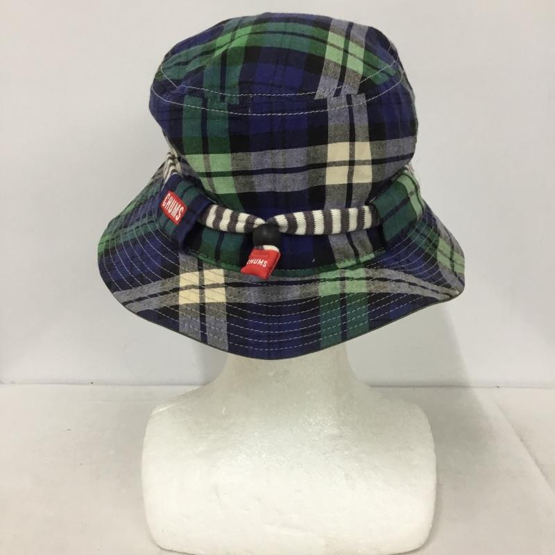 チャムス CHUMS 帽子 ハット NN80026 THE NORTH FACE バケットハット チェック FREE ロゴ、文字 マルチカラー / マルチカラー /  メンズ USED 古着 中古 10147446