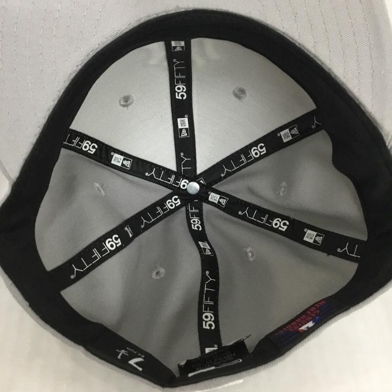 ニューエラ NEW ERA 帽子 キャップ ニューヨーク ヤンキース NY ロゴ、文字 灰 / グレー /  メンズ USED 古着 中古 10124142