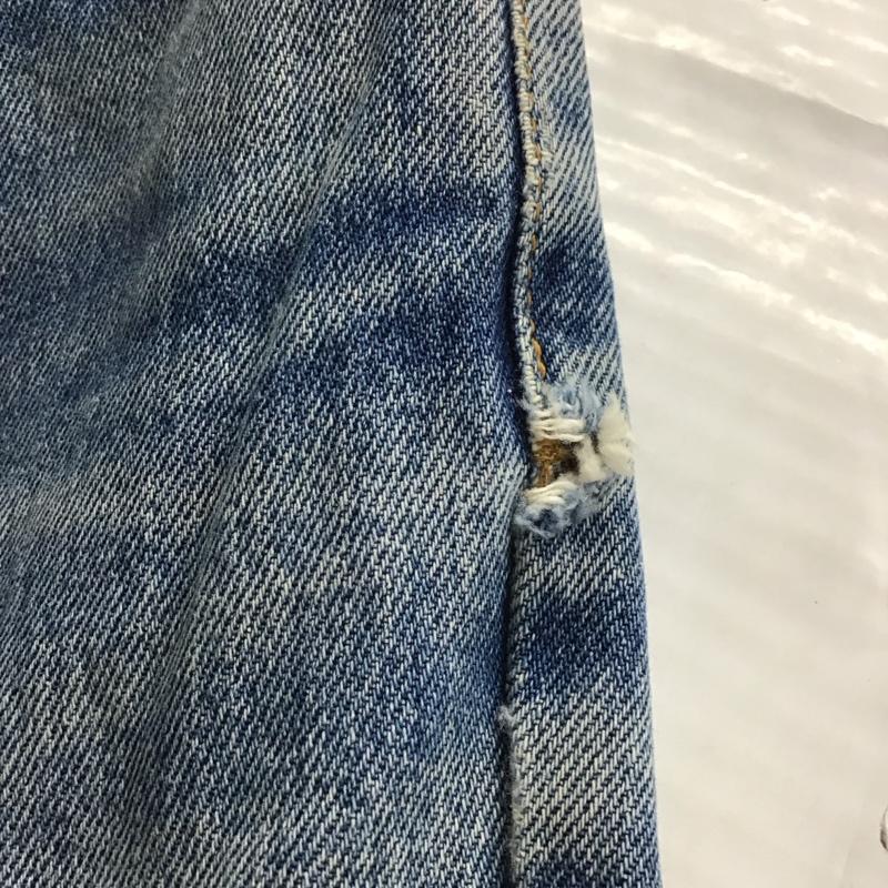 リーバイストラウスアンドコー Levi Strauss & co. パンツ デニム、ジーンズ デニムパンツ ワイドパンツ カジュアルパンツ 33インチ 無地 インディゴ / インディゴ /  メンズ USED 古着 中古 10149292