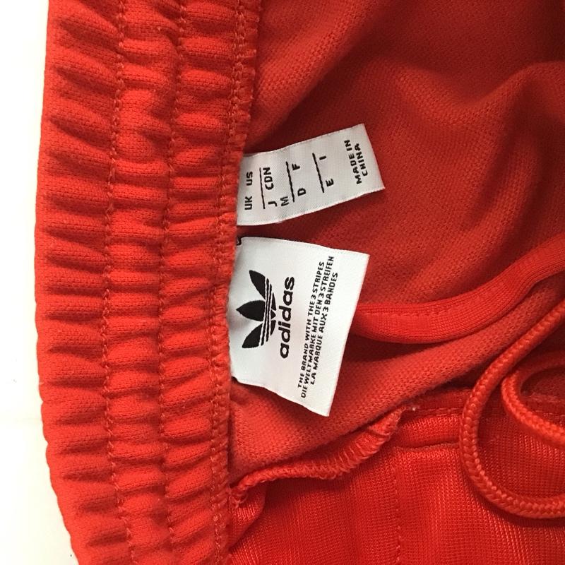 アディダス adidas ボトムス ボトムス DH2716 トラックパンツ ジャージ イージー ラインパンツ M 無地 赤 / レッド /  レディース USED 古着 中古 10129778