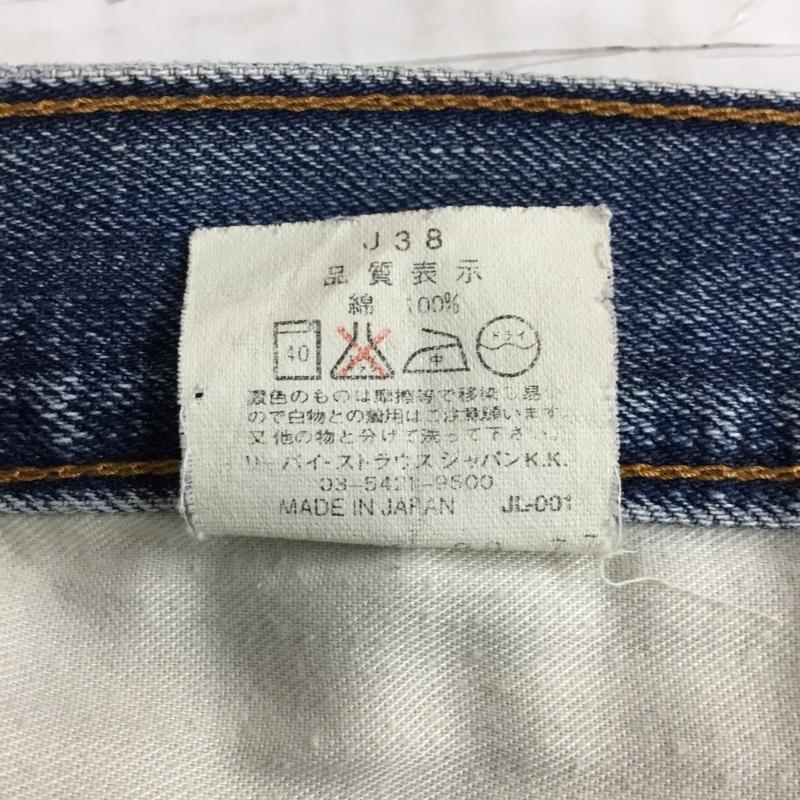 リーバイストラウスアンドコー Levi Strauss & co. パンツ デニム、ジーンズ デニムパンツ ストレートパンツ ワイドパンツ カジュアルパンツ 31インチ 無地 インディゴ / インディゴ /  メンズ USED 古着 中古 10120469