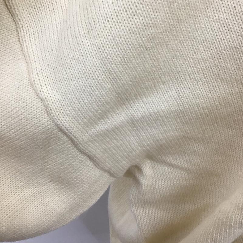 ニコアンド niko and... ニット、セーター 長袖 ST76DE01SB Vネック 4 無地 オフホワイト / オフホワイト /  レディース USED 古着 中古 10108316