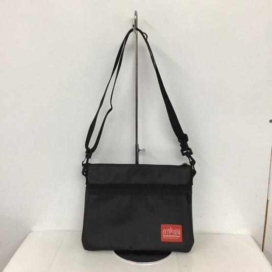 マンハッタンポーテージ Manhattan Portage ショルダーバッグ ショルダーバッグ サコッシュ ロゴ、文字 黒 / ブラック /  メンズ USED 古着 中古 10130785