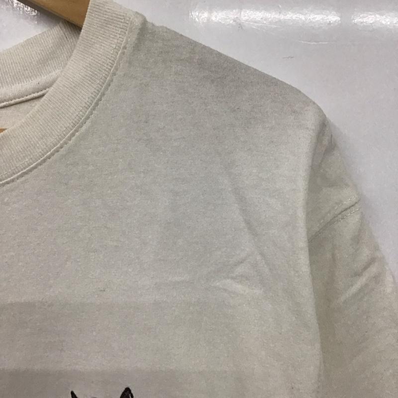 ナインティナインティ 9090 Tシャツ 半袖 半袖カットソー プリントTシャツ クルーネックカットソー M プリント 白 / ホワイト /  メンズ USED 古着 中古 10130659