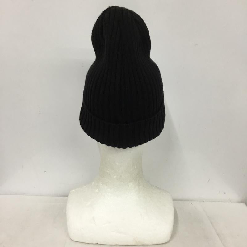 シュプリーム Supreme 帽子 ニット帽 ボックスロゴ コットン リブ ビーニー ロゴ、文字 黒 / ブラック /  メンズ USED 古着 中古 10150514