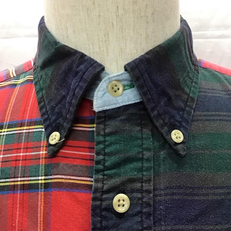 トミーヒルフィガー TOMMY HILFIGER シャツ、ブラウス 長袖 ボタンダウンシャツ M チェック マルチカラー / マルチカラー /  メンズ USED 古着 中古 10111831