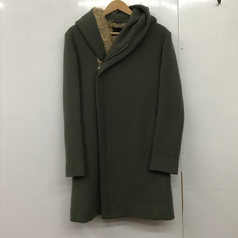 ジュンハシモト junhashimoto コート コート一般 1011720018 2017AW Steiff アウター 2 無地 カーキ / カーキ /  メンズ USED 古着 中古 10144514