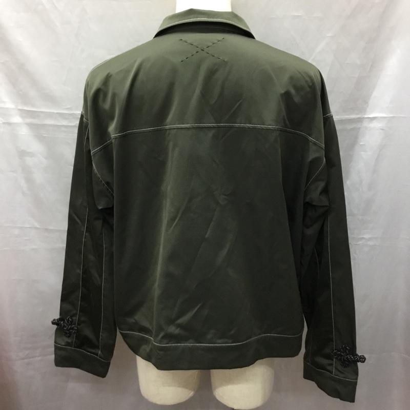 スーパーサンクス SUPERTHANKS ジャケット、上着 ジャケット、ブレザー ST183 JK902 L 無地 カーキ / カーキ /  メンズ USED 古着 中古 10112908