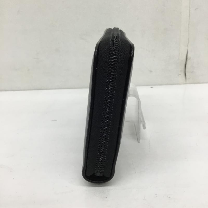 エッティンガー ETTINGER 財布 長財布 無地 黒 / ブラック / X 紫 / パープル /  メンズ USED 古着 中古 10120975