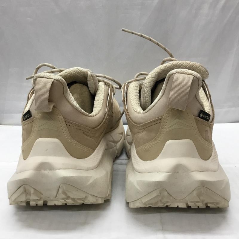 ホカオネオネ HOKA ONEONE スニーカー スニーカー 1130530 KAHA 2 LOW GTX 27.5cm 箱有 トレッキング 27.5cm ロゴ、文字 ベージュ / ベージュ /  メンズ USED 古着 中古 10117612