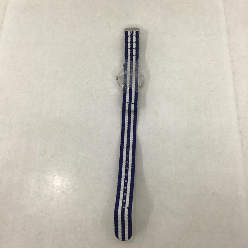 ディズニー Disney 腕時計 アナログ（クォーツ式） ミッキー キャラクター 白 / ホワイト / X 青 / ブルー /  レディース USED 古着 中古 10145127