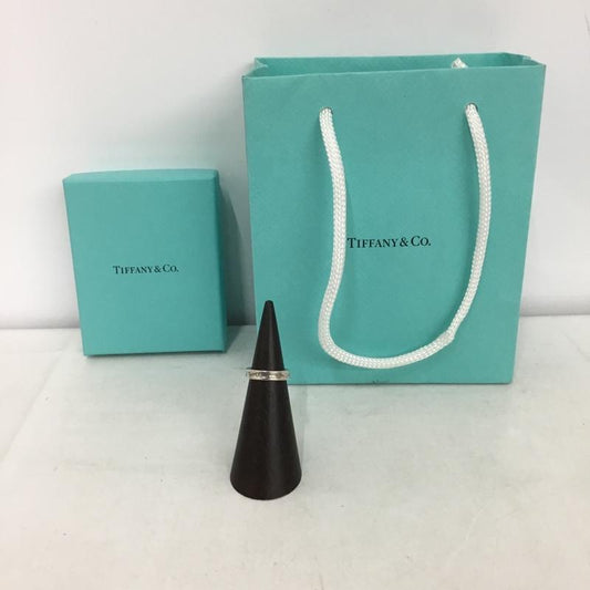 ティファニー TIFFANY&Co. アクセサリー 指輪 6号 箱有 ティファニー1837 ロゴ、文字 銀 / シルバー /  レディース USED 古着 中古 10133408