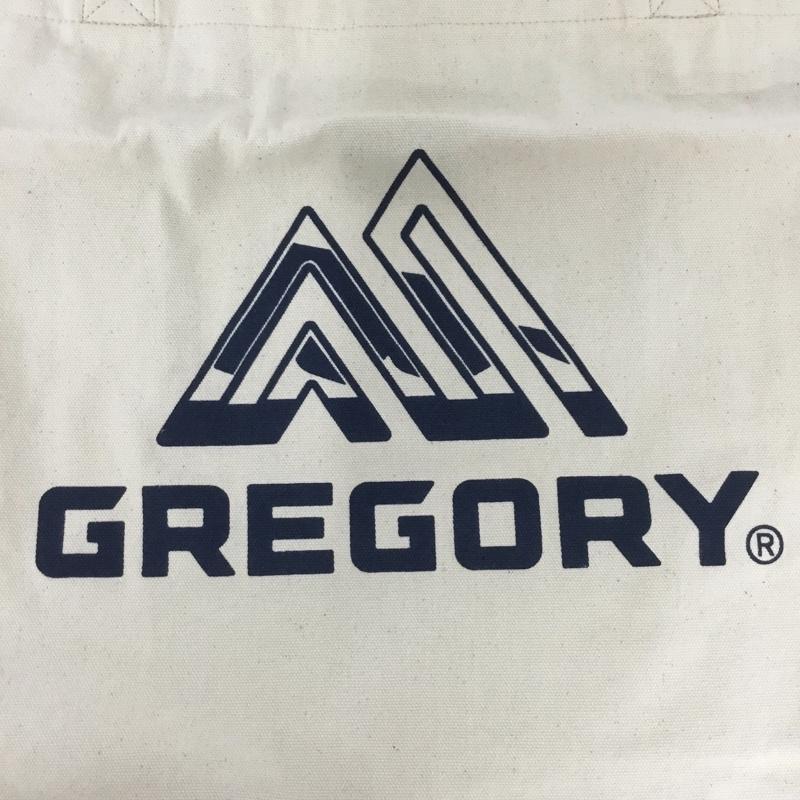 グレゴリー GREGORY トートバッグ トートバッグ コットンキャンバストート タグ付き ロゴ、文字 アイボリー / アイボリー /  メンズ USED 古着 中古 10140207